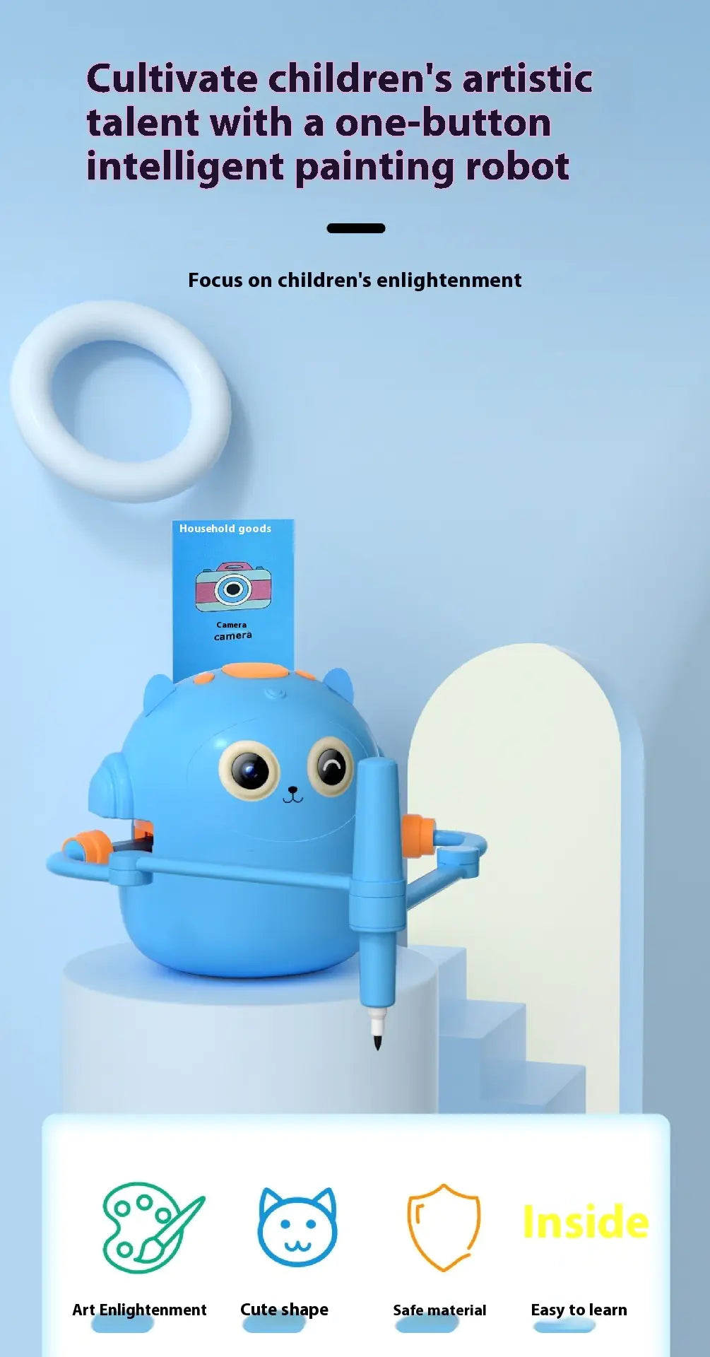 Early Education Automatic Painting Robot